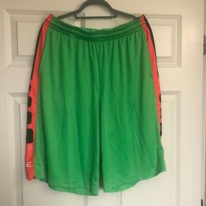 Nike elite basketball shorts.  Size XXL